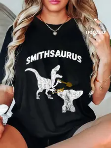 100% Cotton Unisex Dinosaurs Blacksmith Tongs Blacksmithing Funny T-Shirt Unisex-Adults Black Short Sleeve Classic Fit Cotton Novelty T-Shirt