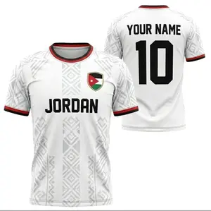 Personalized Jordan Soccer Jersey for Men – Custom Name and Number Football Shirts, Jordan Fan Jersey Casual Unisex
