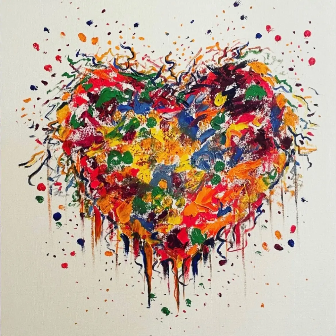 Emotion 18 x 24 Canvas prints of my original oil on canvas piece. Decor Decoration Artistic Room Poster