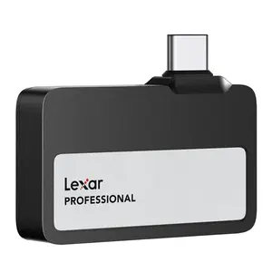 Lexar 1TB Professional Go USB 3.2 Gen 2 Type-C Portable SSD (Black)
