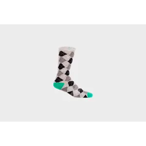 Arkansocks - ARgyle State Of Mind (Ash Heather/Teal)