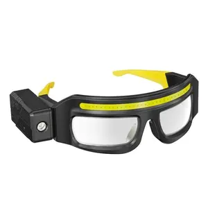 Hands-Free LED Light Safety Glasses – Bright Headlamp for Car Repair, DIY, Cycling & Night Fishing