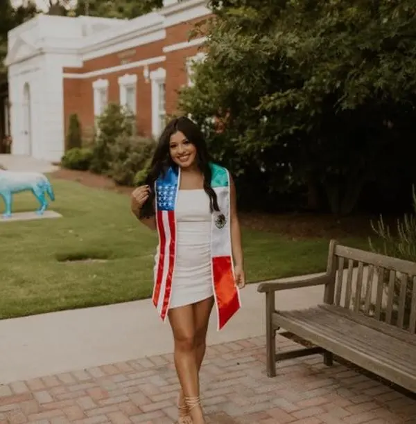 USA/Mexico Mexican American Graduation Stole USA/Mexico Mexican American Graduation Stole