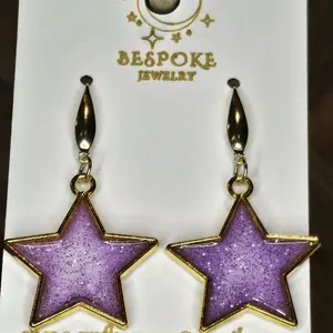 Purple Sparkle Dream Stars