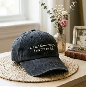I Am Not Like Other Girls Hat, Funny Dad Quote Cap, Embroidered Sarcastic Dad Hat, Cool Girl Hat, Daughter Gift