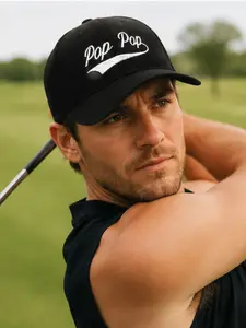 Baseball Cap with Slogan Design, Letter Embroidered Hat, Casual Fitted Trucker Hat for All Seasons, Versatile Daily Wear Accessory