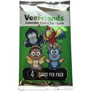 VeeFriends 2022 Trading Card Game Pack - Official 2022 Edition with 4 Cards Per Pack for Collectors and Players