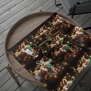 Adorable Cow Wrapping Paper - High-Quality Wrapping Paper for Cow Protection and Comfort