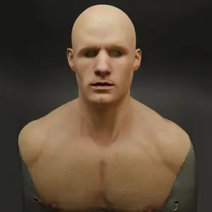 Unveil Your Summer Alter Ego. | 3D Realistic Mask Lightweight & Movie-Inspired!Handsome Adult Face Sculpture for 2026 Parties