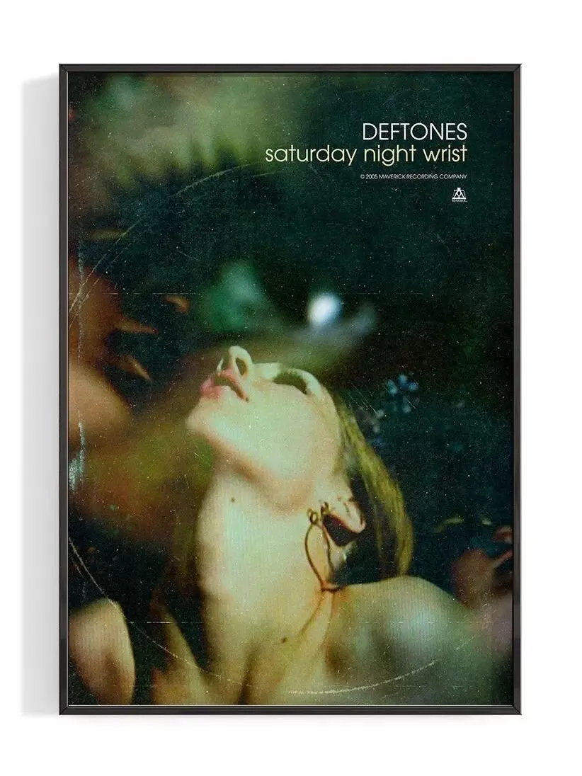 [Sale off up to 40%] Deftones Poster Saturday Night Wrist Music Album Cover Poster- Music Poster Decor