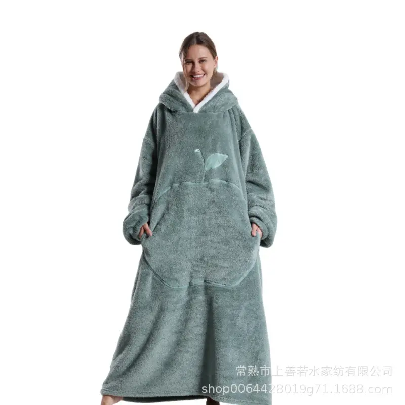 Oversized Wearable Blanket Hoodie Sweatshirt Gifts for Women and Men, Plus Size Warm and Cozy Giant Blanket Hoodie, Thick Flannel Blanket with Sleeves and Giant Pocket(gift) Oversized Wearable Blanket Hoodie Sweatshirt Gifts for Women and Men, Plus Size Warm and Cozy Giant Blanket Hoodie, Thick Flannel Blanket with Sleeves and Giant Pocket(gift)