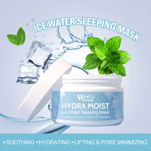 Hydra Ice Water Sleeping Mask Moisturizing Mask Night Repair First Aid Mask Sleeping Mask Skin Care Products
