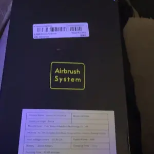 Electric Airbrush Kit with Compressor, Rechargeable Portable Cordless Air Brush Set, Handheld Airbrush Gun for Nail Art, Makeup, Painting and Cake Decor, Expert Airbrush Kit