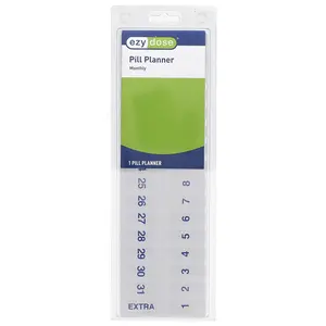 Ezy Dose Monthly Pill Planner, 1 Count