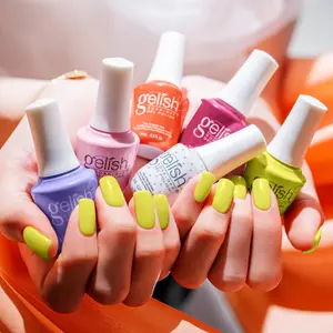 Gelish MINI Spring Now & Zen Collection - Long-Lasting Soak Off Gel. Vibrant Color, Professional Quality, High Shine, Chip-Resistant Formula