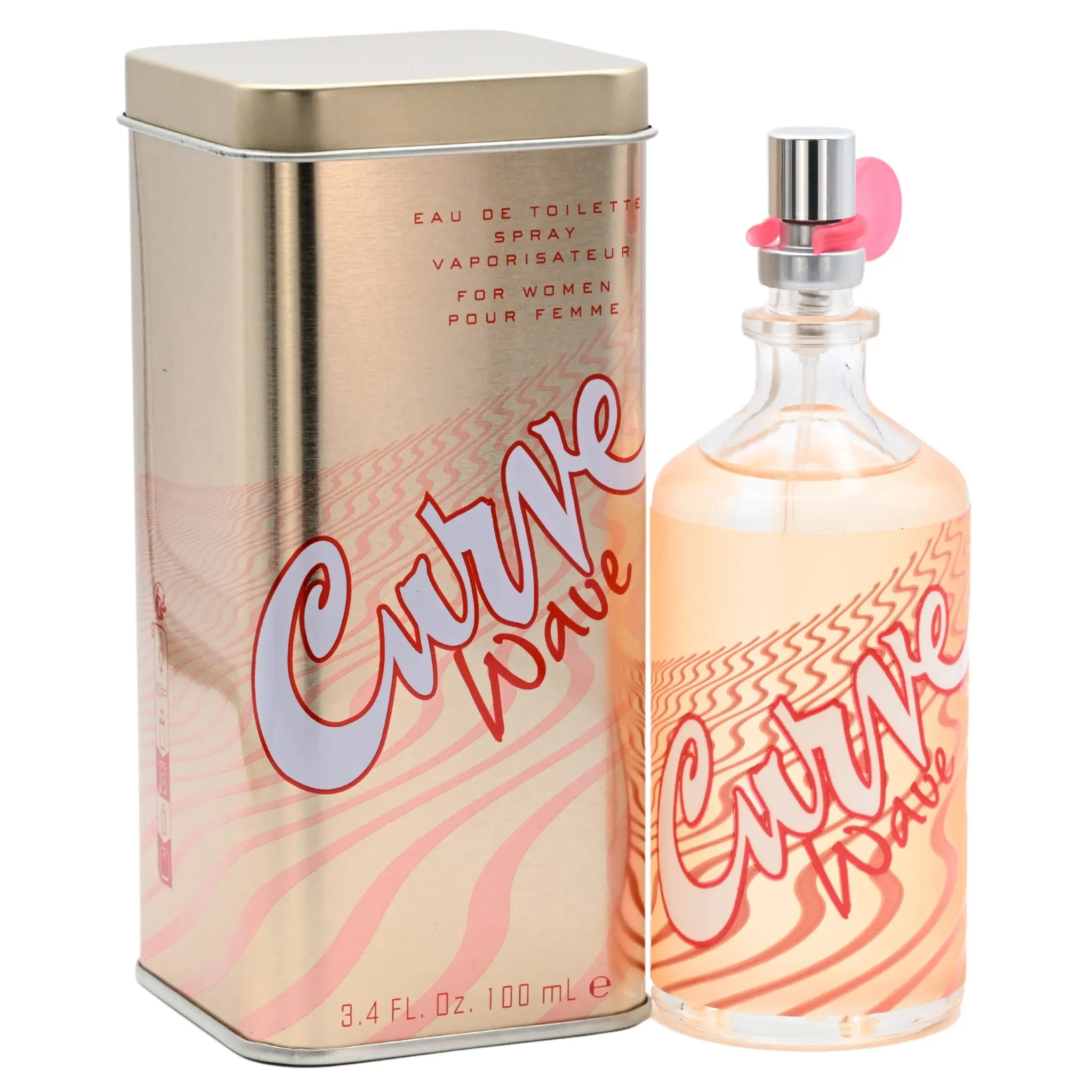 CURVE WAVE by Liz Claiborne edt Perfume women 3.3 / 3.4 oz New in Box - 3.4 oz / 100 ml, Aromatic Floral, Citrus Floral Woody