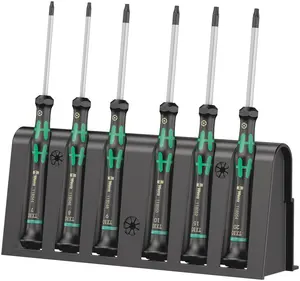 WERA 05118154001 2067/6 TX BO RACK SCREWDRIVER SET
