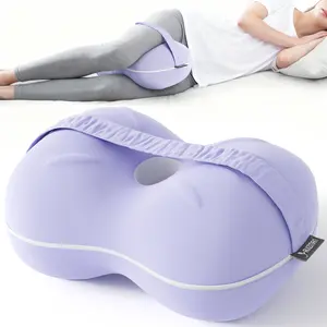 Ruizman Knee Pillow for Side Sleepers - 1 PC CoolingPillows Between Legs for Side Sleeping -Large emoryFoam Knee Pillows for Hip & Spine Alignment