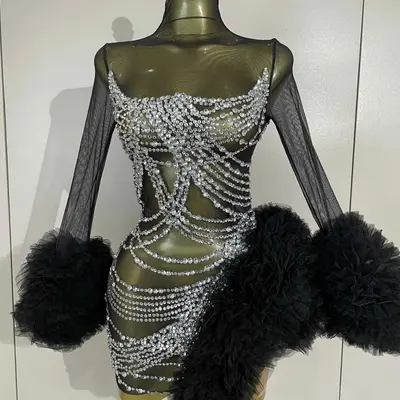 Ari Fletcher Black Lace Outfit - TikTok Shop