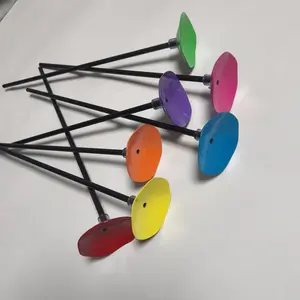 Bee Watering Station Butterfly Puddler Hummingbird Drinking Cups with Glass Marbles Colorful Garden Decor for Outdoor Pollinator Support