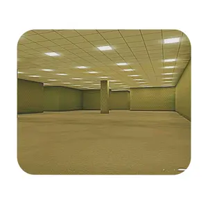 The Backrooms Level 0 (9" x 8") Mouse Pad (Rectangle)
