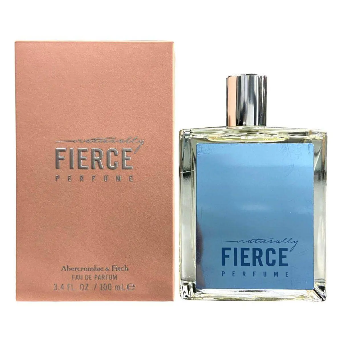 Abercrombie & Fitch Naturally Fierce Captivating Women's EDP - Musky Finish Woody Floral Agave Blend Perfume, 3.4 fl oz, New in Box, Perfumes For Women, Women Perfumes
