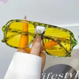 Unisex Fashionable Glasses - Vintage Oval High-Quality Simple Versatile Frames, Tinted Lenses, Lightweight Comfortable Decorative Spectacles for Daily Wear & Street Style