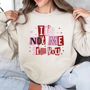 It's Not Me It's You DTG Graphic T-Shirt - Unisex Relaxed Fit Soft Print Tee, 100% Cotton, Casual Wear, Perfect for Birthdays and Holidays - Comfort