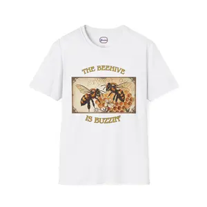 "The BeeHive Is Buzzin" Queen Bey Quote Tee