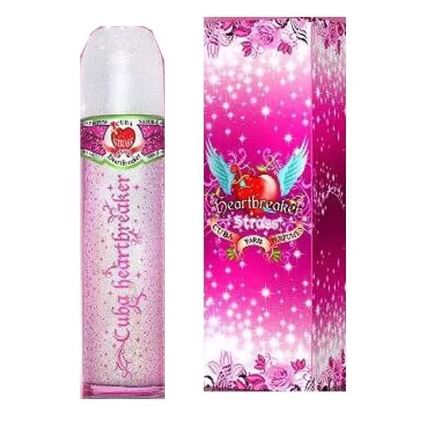 Cuba Heartbreaker by Cuba, 3.3 oz Glittering EDP Spray for Women, Cedar, Musk, Cuba Paris, 3.3Oz