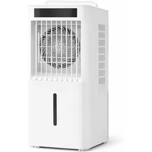 Portable Touch Control Evaporative Air Cooler with Remote, 10L Portable Swamp Cooler Fan, 2.6 Gal Water Tank, 45W Energy Efficient, 3 Speeds, Wide Oscillation