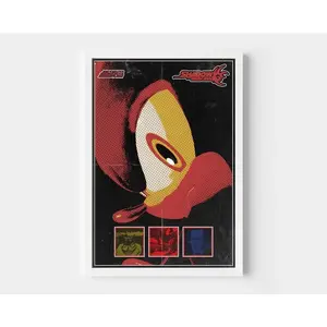 [UNFRAMED POSTER] Shadow The Hedgehog Poster, Decoration