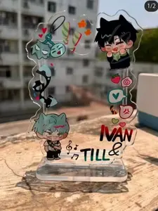 New Anime Stage Peripheral Ivan Tier Photo Card Seat Idol Picture Frame Display Stand Desktop Ornament Gift Desk Accessories