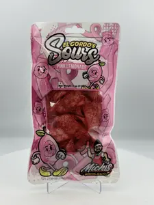 MICHIS EL GORDO CHAMOY PINK LEMONADE SOURS, 4 OUNCES