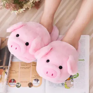 Cute and Cozy Pig Slippers