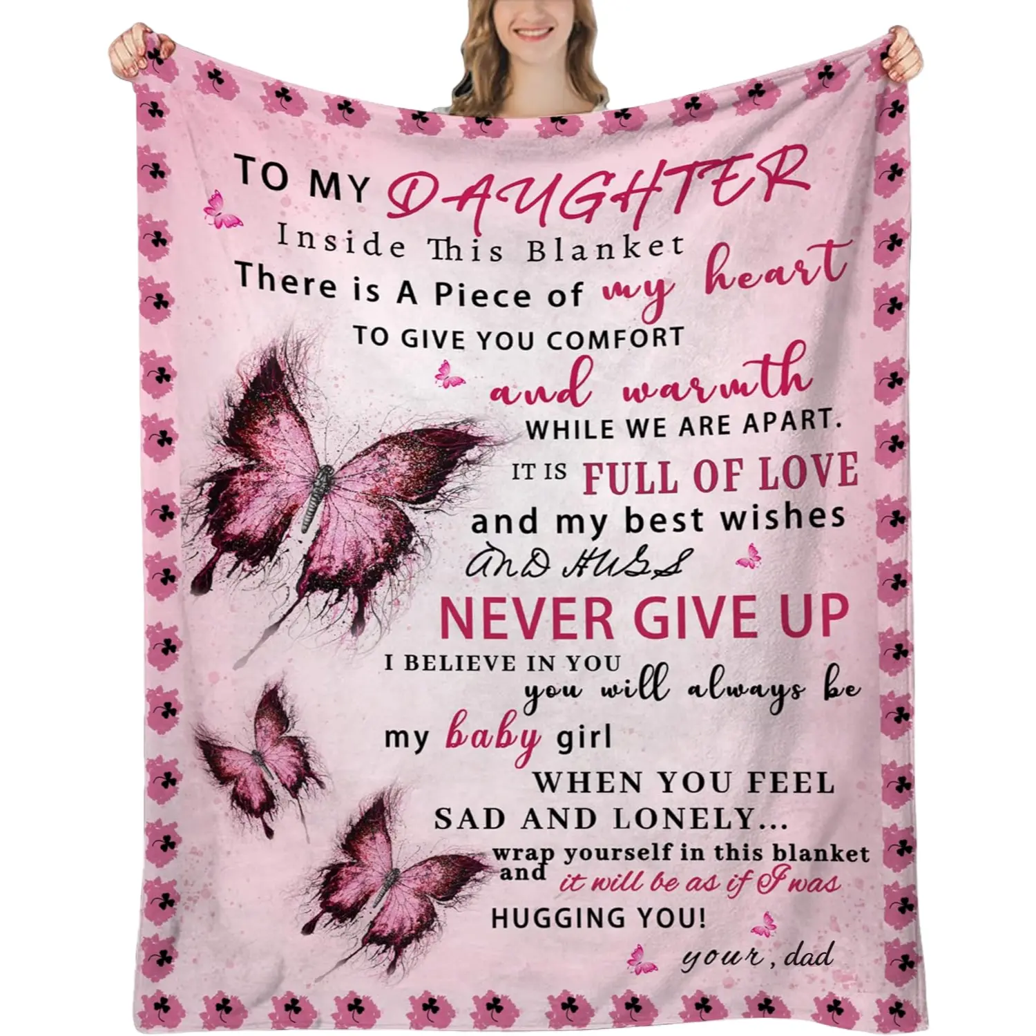 Dad to daughter-40*50in