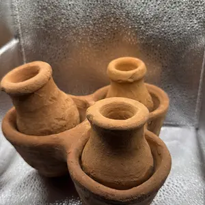 Pottery Artifacts Natural Home Devor Earthenware Decorative Vases for Rustic Decor