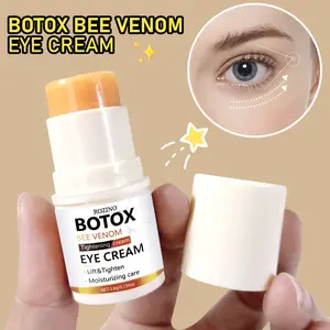 ROZINO Bee Venom Botox Firming Eye Cream Multi Botanical Extract Formula Vitamin C Aloe Extract Lifts Eye Area Reduces Fine Lines Deep Locking Moisture Portable Size Eye Care Diminishes Dark Circles Puffiness