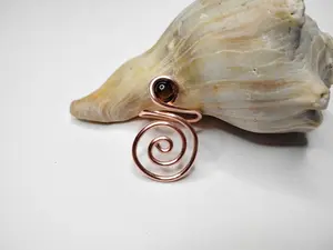 Copper and Tiger's Eye Ring
