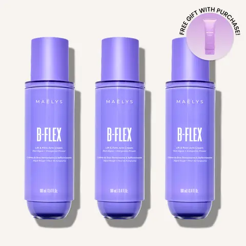 MAËLYS B-FLEX Lift & Firm Arm Cream x 3 | Save $27 | Tighten the Look of Loose Skin in the Arms