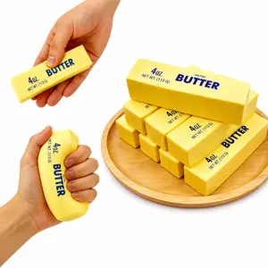 Butter Squishy Toy, Cream Stick-Shaped Soft Toy with Cream Scent, Perfect for Play & Stress Relief, Ideal Gift for All Occasions