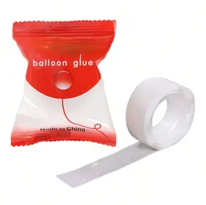 200Pcs Bulk Transparent Glue Dots For Balloons - Removable Double-Sided Sticky Tabs - Multipurpose Adhesive Points For DIY Arts, Crafts & Events
