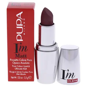 Pupa Milano I Am Matte Pure Colour Lipstick - 011 Intense Nude For Women 0.123 oz Lipstick