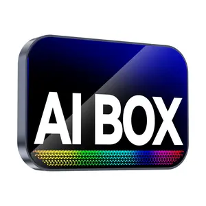 (MAKASRI AIBOX-AIR) 4-in-1 Wireless CarPlay & Android Auto Adapter Compatible with Netflix YouTube TikTok Screen Mirror Link & Play for OEM Wired CarPlay Cars