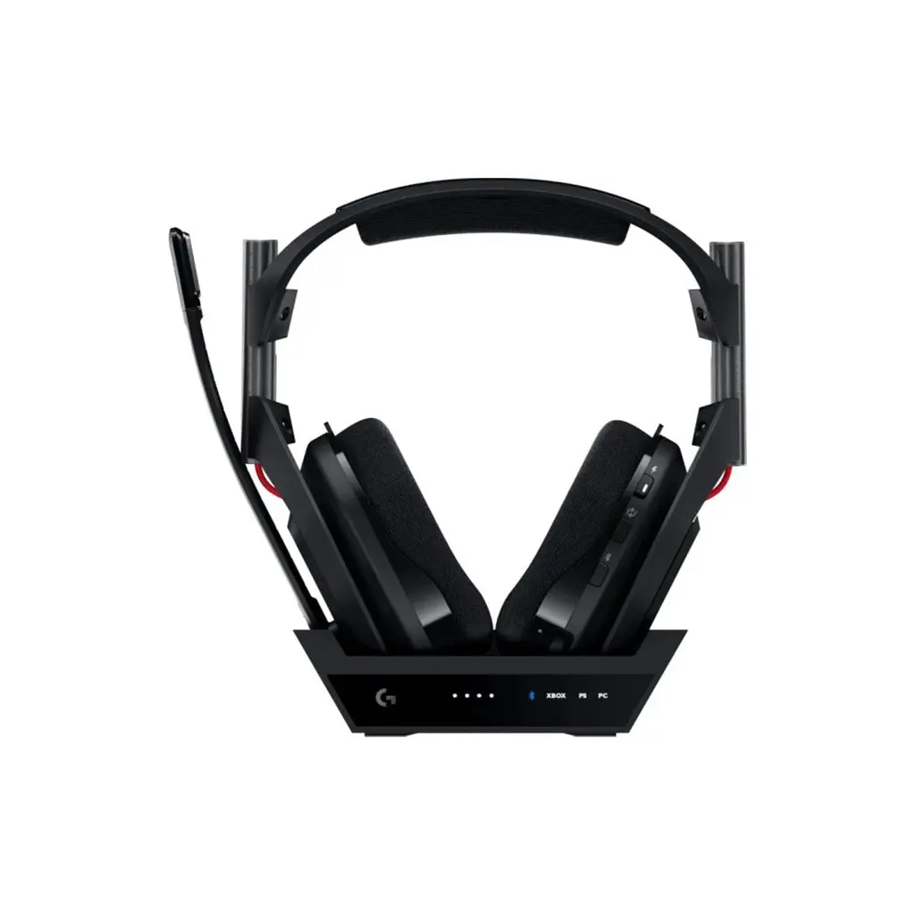 Refurbished Logitech Astro A50 Lightspeed Wireless Gaming Headset, Bluetooth, Black (Excellent Condition)