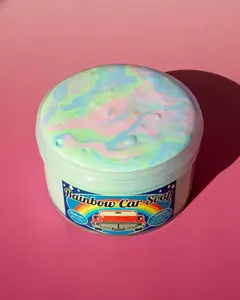 Rainbow Car Soap - OG Slimes 7 oz Mousse Slime