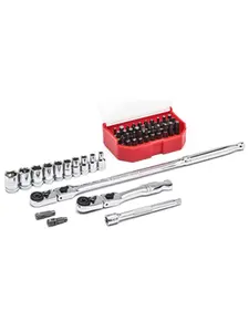 Gearwrench KD81032 45 Piece Slim Head Ratchet Set