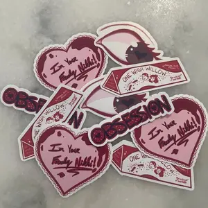 Obsession Movie Inspired Cute Glossy Sticker | Horror | Nikki | One Wish Willow | Cinephile