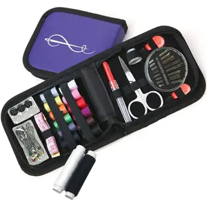 Mini Travel  Kit - Portable  Set with , Thread,