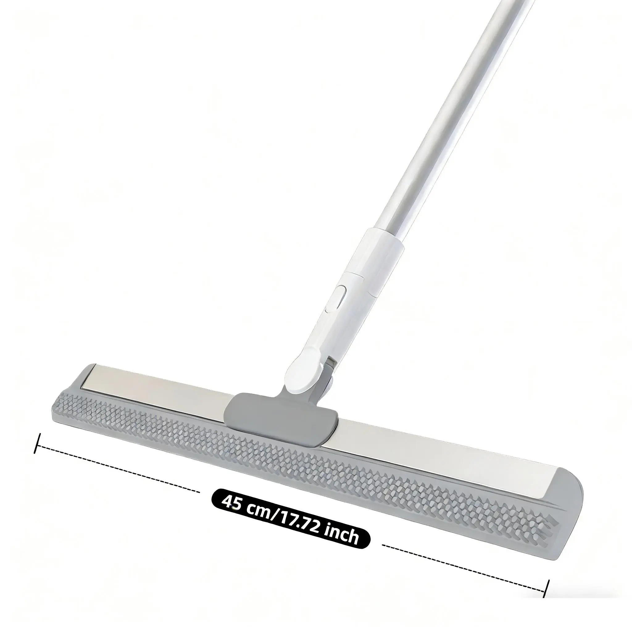 Silicone Magic Broom Household Wiper Blade Sweep Wiper Floor Toilet Bathroom Toilet Sweep Hair Marvelous Wiper Range of extension and contraction 75CM-117CM，#SummerWins #DealsForYouDays #Father's Day gift